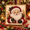 Santa Claus Pearl Diamond Painting Kit