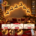 Christmas LED Reindeer Wall Decor